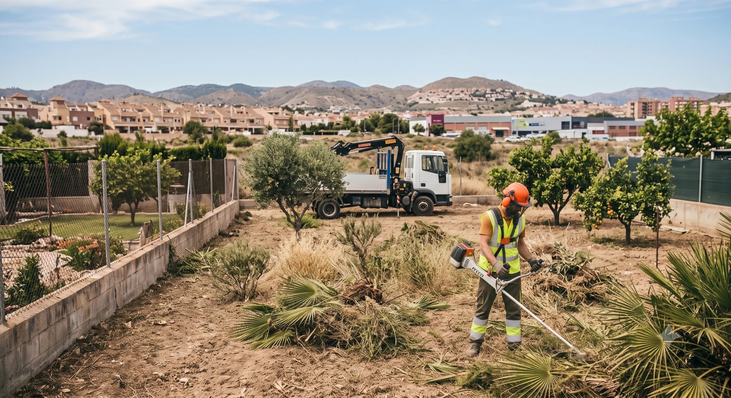Desbroce de fincas y parcelas Almería